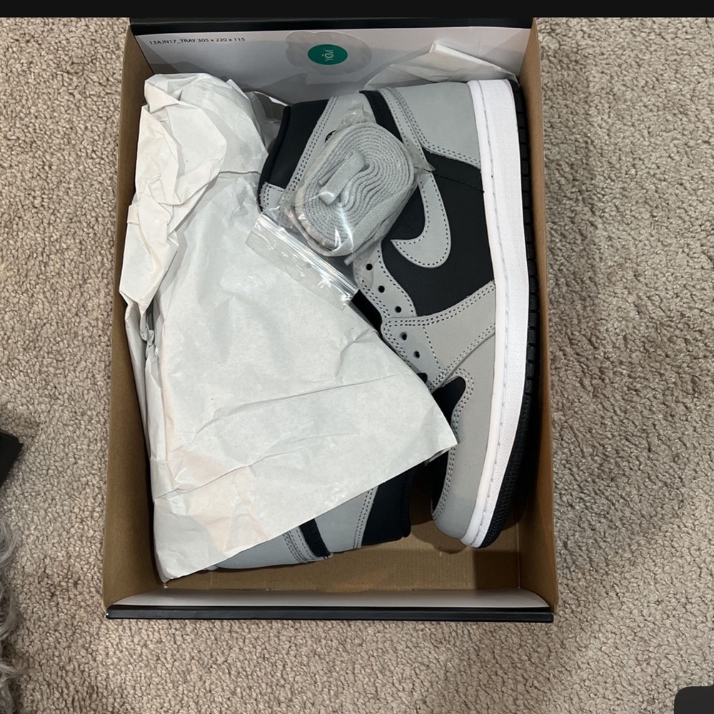 Jordan 1 black grey